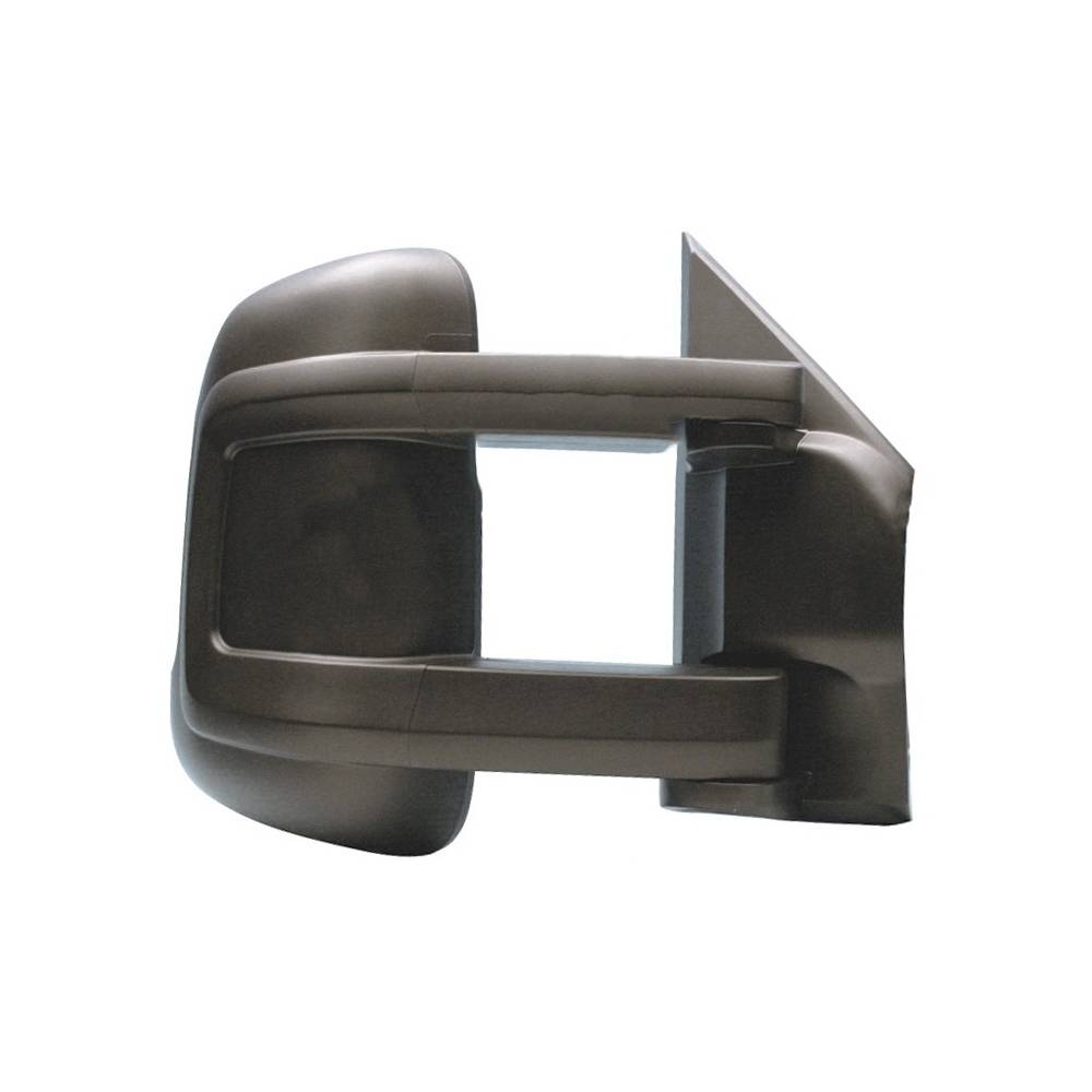 Retrovisore con luce di direzione elettrico specchio curvo termico braccio lungo 380 -- DX Retrovisore con luce di direzione elettrico specchio curvo termico braccio lungo 380 -- DX