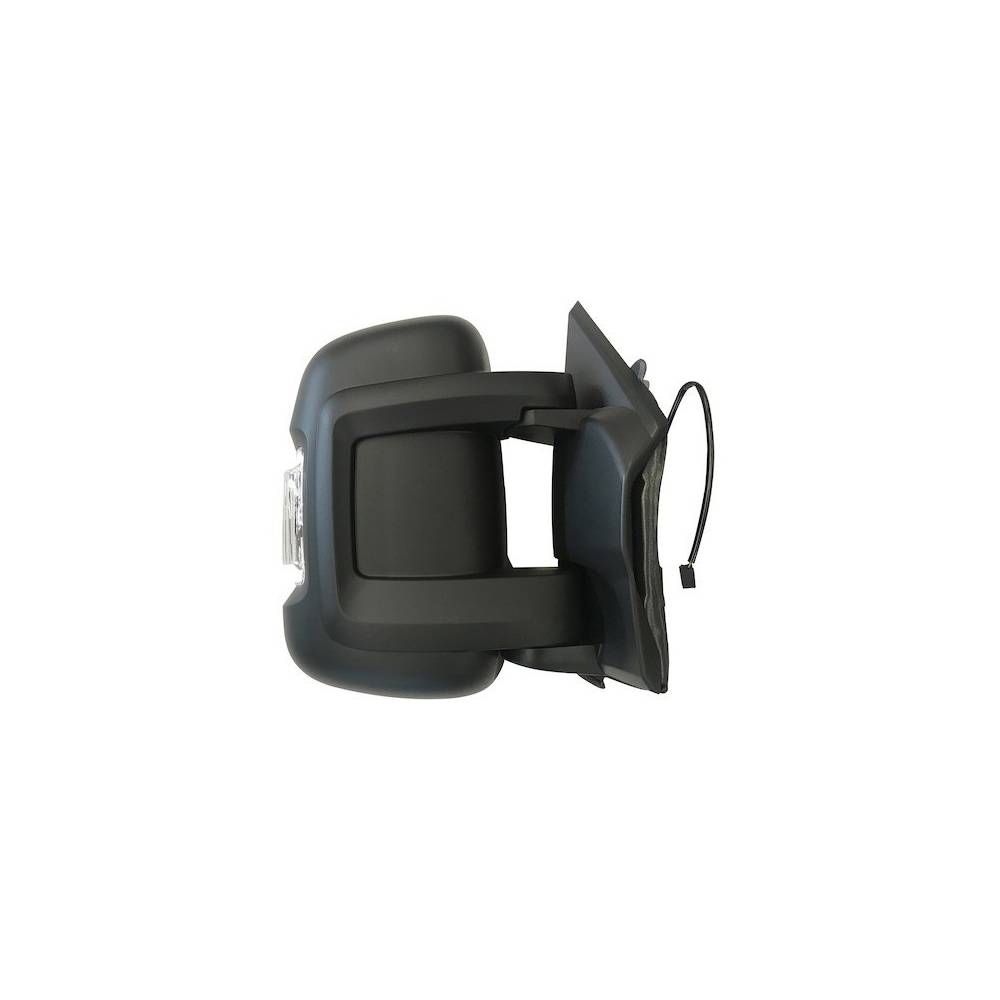 Retrovisore con luce di direzione elettrico specchio curvo termico braccio medio 365 -- DX Retrovisore con luce di direzione elettrico specchio curvo termico braccio medio 365 -- DX