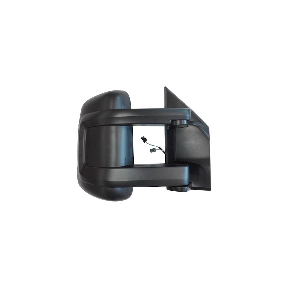 RETR.MANUALE NERO,FRECCIA RETR,SPECCHIO CONVESSO CROMATO (DOPPIO VETRO)(BRACCIO LUNGO) SX RETR.MANUALE NERO,FRECCIA RETR,SPECCHIO CONVESSO CROMATO (DOPPIO VETRO)(BRACCIO LUNGO) SX
