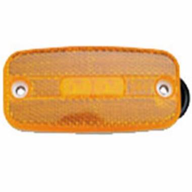 SIDE MARKER ARANCIO 24V LED...